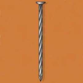 Duchesne 20621369 Nail, Regular Ardox, 6d, 2 in L, Steel, Hot-Dipped Galvanized, Round Head, Spiral Shank, Gray, 1200