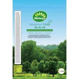 Nuway E00041 Fertilizer, 6 kg, Granular, 15-5-15 N-P-K Ratio