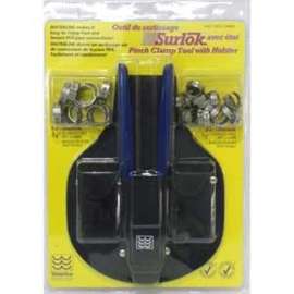 Waterline Surlok Series 1598890 Pinch Clamp Tool with Holster, 1/2, 3/4 in Crimping