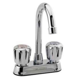 Belanger 3055W Bar Sink Faucet, 5.7 Lap, 2-Faucet Hole, Brass/Metal, Chrome Plated, Deck Mounting, 4 in Faucet Centers