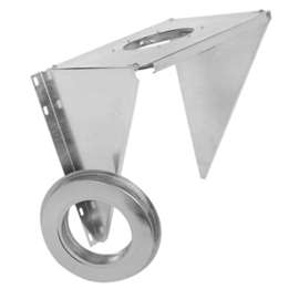 SELKIRK SuperVent 2100 Series JM6AWS Wall Support, Adjustable, Stainless Steel