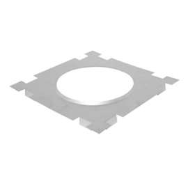 SELKIRK SuperVent 2100 Series JM6FP Finishing Plate, Stainless Steel