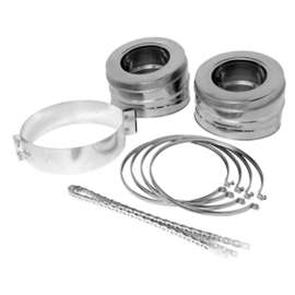 SELKIRK SuperVent 2100 Series JM6SEK Elbow Kit, Stainless Steel