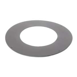 SELKIRK SuperVent 2100 Series JM7TC Trim Collar, 7 in Pipe, 9 in ID x 16 in OD Dia, Black, Matte