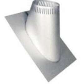 SELKIRK SuperVent Series JM7AF2 Adjustable Roof Flashing, 30 in OAL, 21-1/2 in OAW, 7 in Pipe, Galvalume Steel