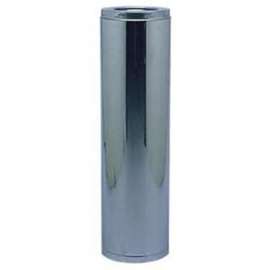SELKIRK SuperVent 2100 JM7S12 Chimney Pipe, 11 in OD, 12 in L, Stainless Steel