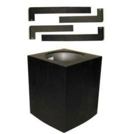 SELKIRK SuperVent JSC Series JSC6CCSB Cathedral Ceiling Support, Black, Matte