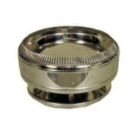 SELKIRK SuperVent JSC6DRC Deluxe Rain Cap, 8 in Dia, Stainless Steel