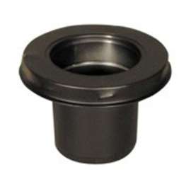 SELKIRK JSC7ASE Stove Pipe Adapter, 7 in Dia, Stainless Steel, Black