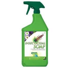 Green Earth 7380120 Insecticide Soap, Spray Application, 1 L