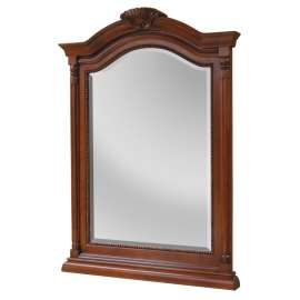 Foremost Wingate Series WIM2635 Mirror, Rectangular, 26 in W, 36 in H, Wood Frame, Wall Mounting