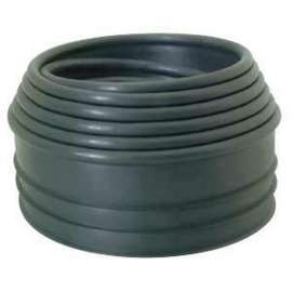 DCN Inter 4100BK Lawn Edging, 20 ft L, 4-3/8 in H, Polyethylene, Black