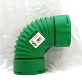 Soleno 1C0049 Elbow, 4 in Connection, HDPE