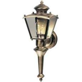 Heath Zenith HZ-4150-SV Motion Activated Decorative Light, 120 VAC, Incandescent Lamp, Metal Fixture, Silver