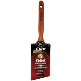 Elite 8000-75 Angular Sash Brush, 3 in W, 3-1/8 in L Bristle, Nylon/Polyester Bristle