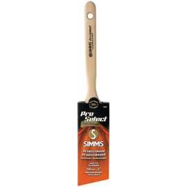 Pro Select 8030-50 Angular Sash Brush, 2 in W, 2-7/8 in L Bristle, Nylon/Polyester Bristle