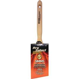 Pro Select 8030-64 Angular Sash Brush, 2-1/2 in W, 2-7/8 in L Bristle, Nylon/Polyester Bristle