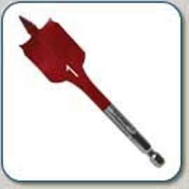 TASK Signature T11717 Spade Boring Bit, 3/4 in Dia, 4 in OAL, Stubby, 1/4 in Dia Shank, Hex Shank
