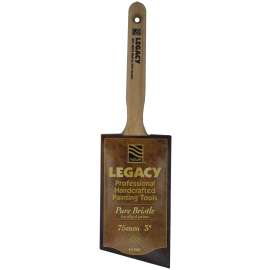 NOUR Legacy Line 870-75NT Paint Brush, 3 in W, Wall Brush, Hog Bristle, Beavertail Handle