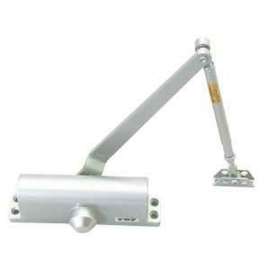 Taymor 600 Series 14-602AL Door Closer, Non-Handed Hand, Automatic, Left, Right Door Opening, Aluminum, 55 to 100 lb