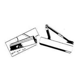 Taymor 1900 Series 13-1900AL Door Closer, Left, Right Door Opening, Aluminum, 266 lb, 11-1/8 in Mounting Hole Distance