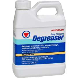 SAVOGRAN 10732 Heavy-Duty Cleaner, Liquid, Clear Yellow, 1 qt, Can