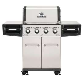 Broil King Regal 956314 Gas Grill, 55000 Btu/hr BTU, Liquid Propane, 4 -Burner, 500 sq-in Primary Cooking Surface