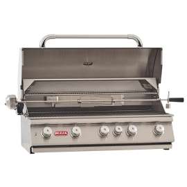 BULL Brahma 57569 Gas Grill Head, 90000 Btu BTU, Natural Gas, 5 -Burner, 266 sq-in Secondary Cooking Surface