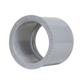 KRALOY 20035 Reducer Bushing, 1-1/4 x 1 in, 1.305 in ID x 1.66 in OD Dia, 1.11 in L, PVC