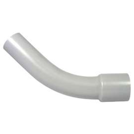 KRALOY 20655 Conduit Elbow, 45 deg Angle, 3/4 in Bell, PVC, Gray