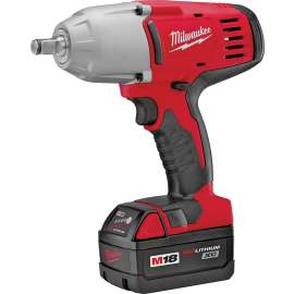 Milwaukee 2663-22 Impact Wrench, Battery Included, 18 V, 3 Ah, 1/2 in Drive, Square Drive, 0 to 2200 ipm
