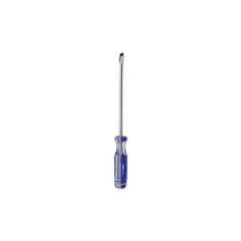 Task Elite Series T50408 Screwdriver, 3/8 in Drive, Slotted Drive, 8 in L Shank, Acetate Handle, Hard-Grip Handle