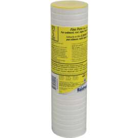 Rainfresh CF Series CF1 Water Filter Cartridge, 5 um Filter, Polyethylene, Polystyrene Filter Media