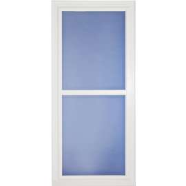 Larson 14604032E Storm Door, 36 in W, 81 in H, White