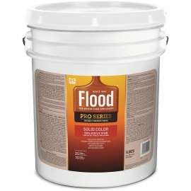 Flood FLD820-05 Wood Stain, White, Liquid, 5 gal