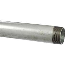 Kloeckner Metals 1.5X10G Pipe, 1-1/2 in, 10 ft L, Threaded
