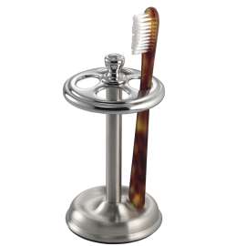 iDESIGN York Metal Series 76250 Toothbrush Holder, Steel