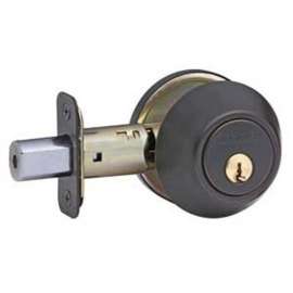 Taymor Professional Series 34-FV496 Deadbolt, Different Key, Satin Chrome, 2-3/8, 2-3/4 in Backset, WR5 Keyway