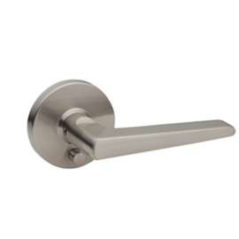 Taymor The Premier Series 34-FV004434SN Passage Lockset Lever, 4-7/16 in L Lever, Metal, Satin Nickel