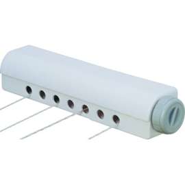 Ben-Mor CS78170 Retractable Dryer, 12 ft, 48 ft L, Plastic, White