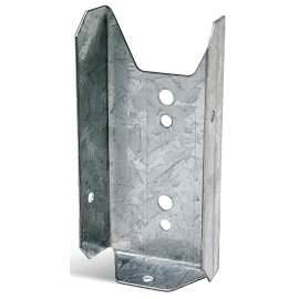 Simpson Strong-Tie FB24Z Fence Bracket, 1-9/16 in W, 20 ga Thick Material, Steel, ZMAX
