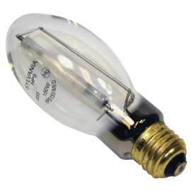 Sylvania 67436 Sodium HID Light Bulb, 150 W, E17 Lamp, Medium Lamp Base, 15800 Lumens, 2100 K Color Temp