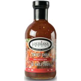 LOUISIANA GRILLS 50591 Sweet Chili Barbecue Sauce, 18 oz Bottle