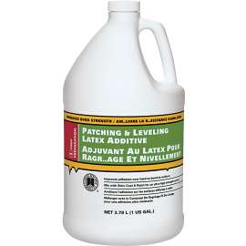 Custom CLQLA1 Patching and Leveling Additive, Liquid, White, 1 gal, Bottle