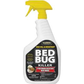 HARRIS BLKBB-32 Bed Bug Killer, Liquid, Spray Application, 32 oz