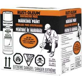 Professional N2358852 Inverted Marking Spray Paint, Semi-Gloss, Red-Orange, 426 g, Can