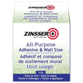 ZINSSER 250184 Adhesive and Wall Size, Clear, 227 g Pack