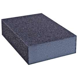 Richard 07010 Sanding Sponge, 4 in L, 2-3/4 in W, Coarse, Medium