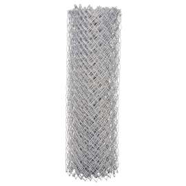 Stephens Pipe & Steel CL103014 Chain-Link Fence, 48 in W, 50 ft L, 11-1/2 Gauge, Galvanized Steel