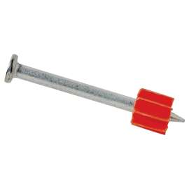 Ramset 1512 Drive Pin, 0.145 in Dia Shank, Steel, Zinc
